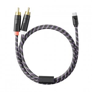 FiiO TRUST LD-UB1 Type-C to Dual RCA Audio Decoding Cable