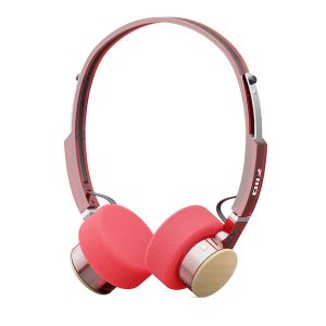 FiiO EH11 Bluetooth On-Ear Headphones - BURGUNDY (Headset only - no box or accessoreis)