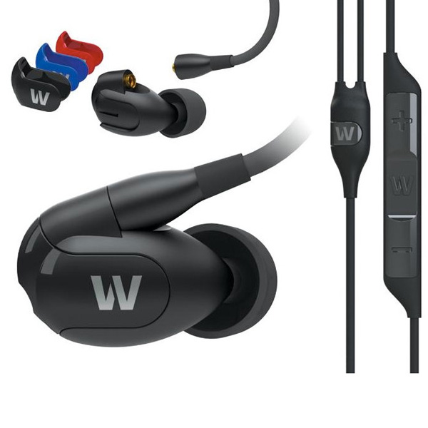 Westone W30 Triple Driver Earphones with built-in mic and removable cable 