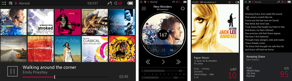 Intuitive UI + 3.7inch screen Intuitive UI + 3.7inch screen