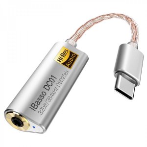  iBasso DC01 USB-C DAC Adapter with 2.5mm Output