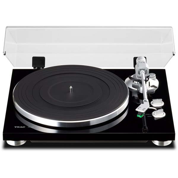 Teac TN-300 Belt-Drive Turntable with Preamp and USB Digital Output BLACK